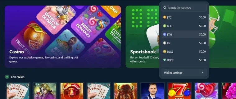 Casino krypto